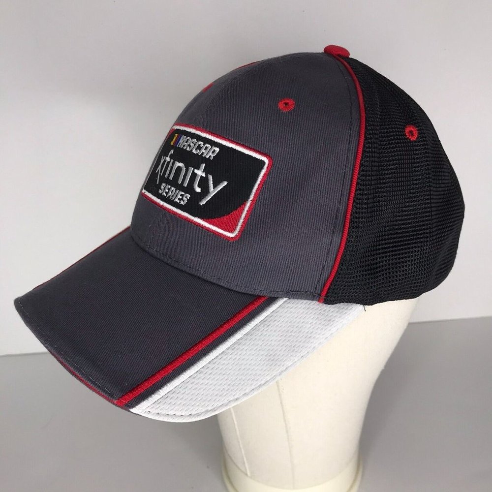 Xfinity Series Nascar Black Gray Adjustable Hat - Picture 7 of 9